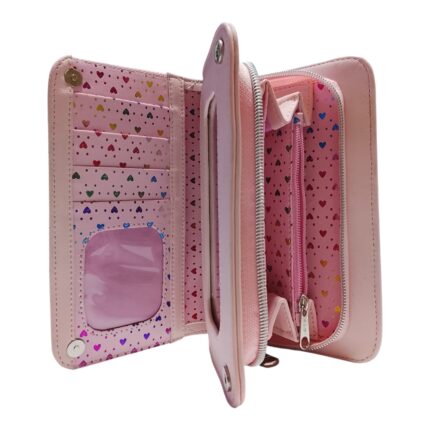 Cartera para Mujer, Cartera Corta con Cierre, Cartera de Alta Calidad para Damas